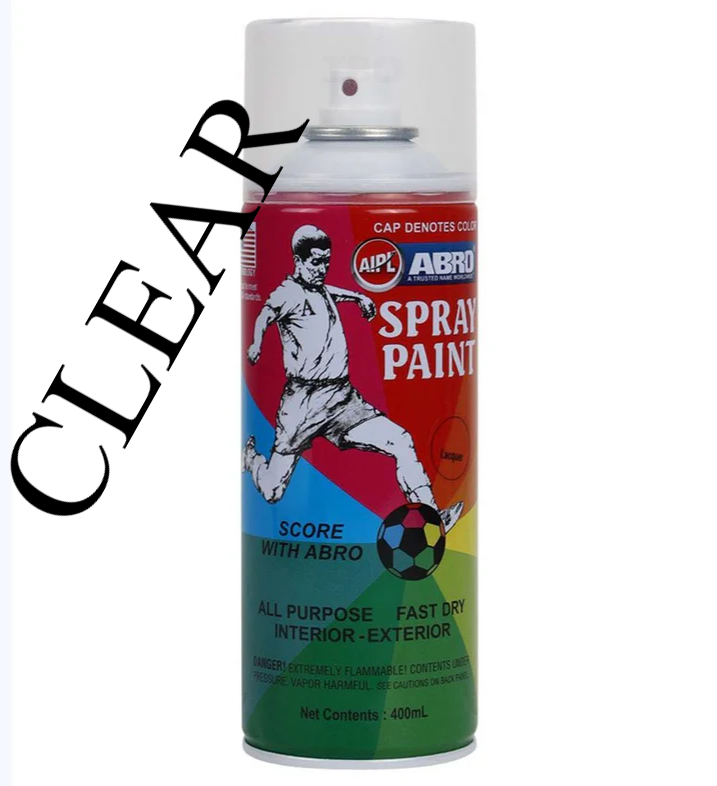  ABRO SPRAY CLEAR PAINT - USA 