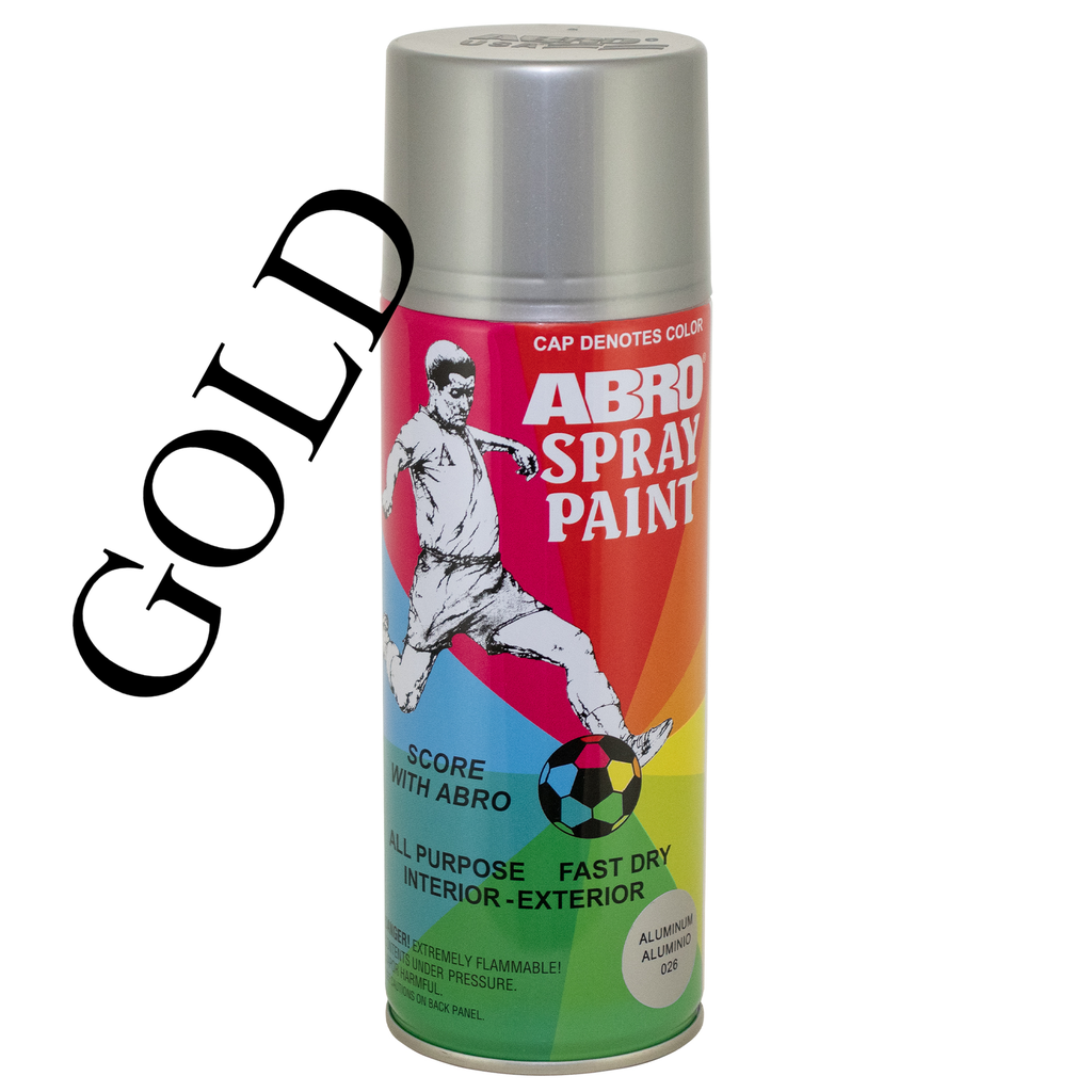  ABRO SPRAY GOLD PAINT - USA 