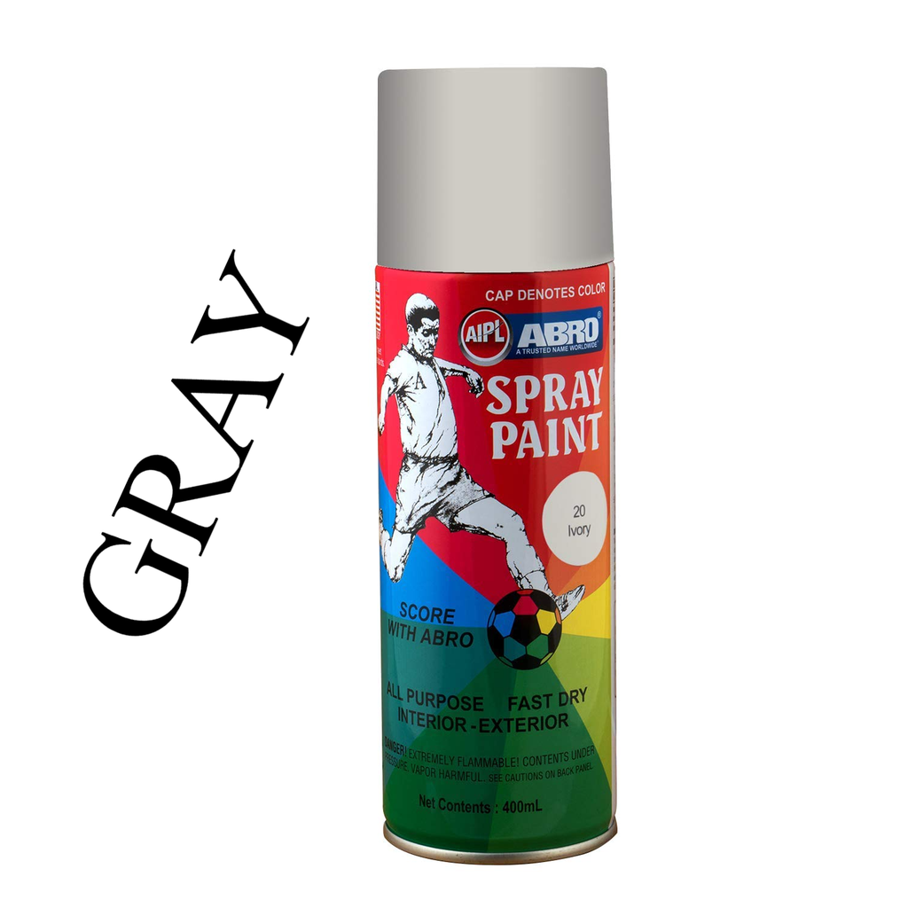  ABRO SPRAY GRAY PAINT - USA 
