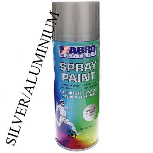  ABRO SPRAY SILVER/ALUMINIUM PAINT 
