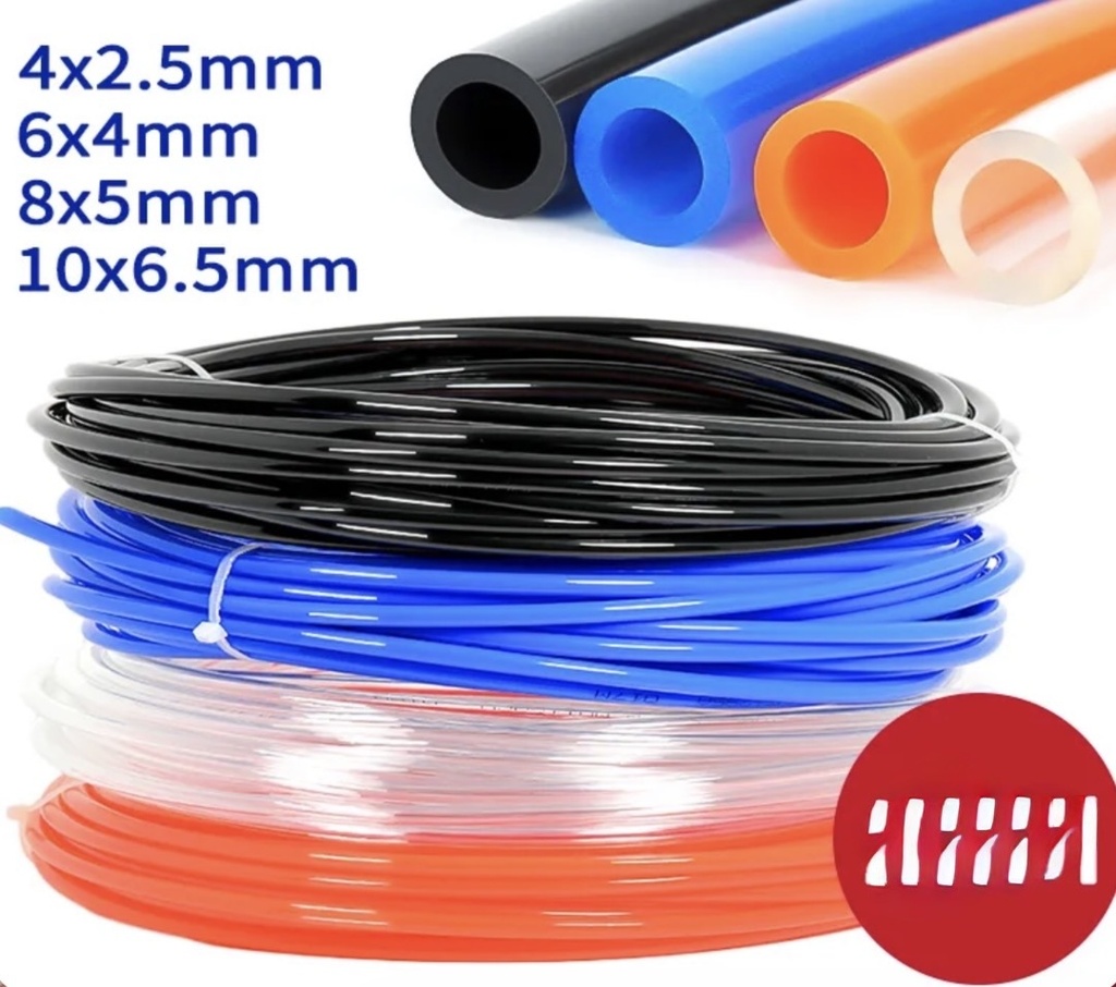  AIR PU HOSE 8MMX5MM BLUE/ORANGE- AL-AYED/EMC/BAODO/KGK 