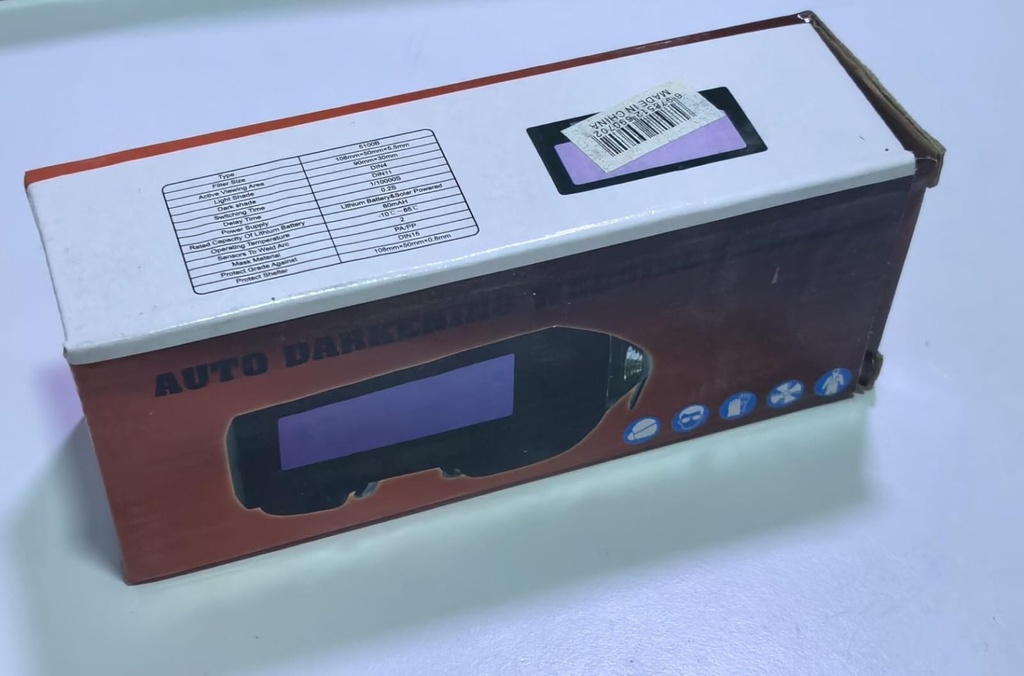  AUTO DARKENING WELDING GLASS - 5100B 