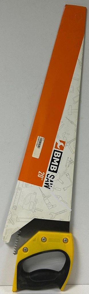  BMB HAND SAW 20" YELLOW/BLACK HANDLE - 1450-003 