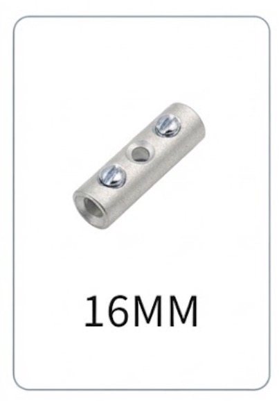  CABLE CONNECTOR ALUMINIUM 16MM SCREW TYPE - INDIA 