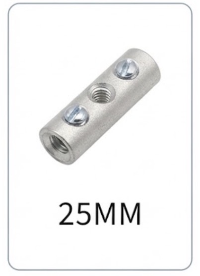  CABLE CONNECTOR ALUMINIUM 25MM SCREW TYPE - INDIA 