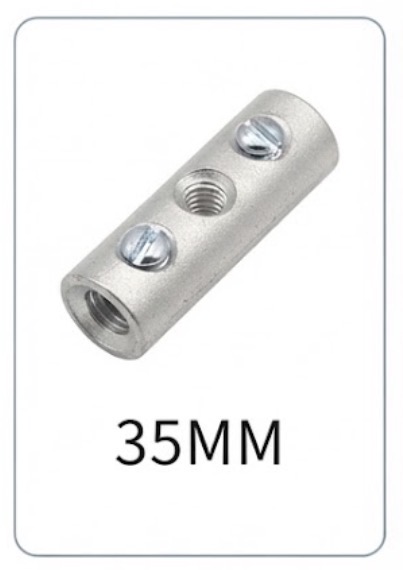  CABLE CONNECTOR ALUMINIUM 35MM SCREW TYPE - INDIA 