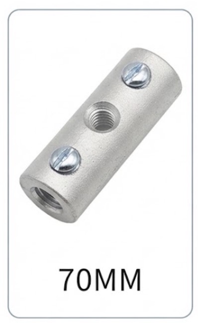  CABLE CONNECTOR ALUMINIUM 70MM SCREW TYPE - INDIA 