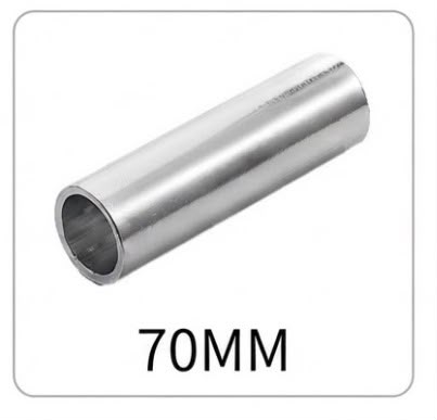  CABLE CONNECTOR ALUMINIUM 70MM W-OUT SCREW - INDIA 