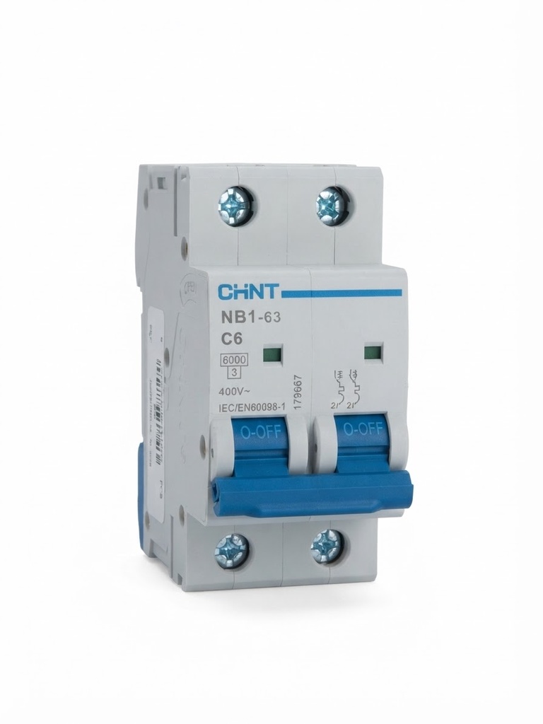  CHINT BREAKER NB1-63 2P C6A 