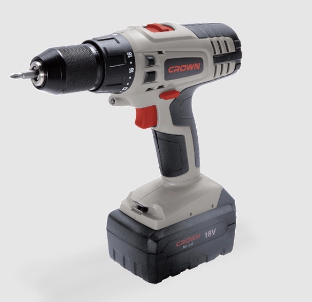  CROWN CORDLESS DRILL 13MM 18V - CT21013N 