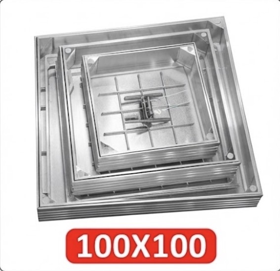  D/COVER ALUMINIUM 100X100 - A.R. ZAMIL 