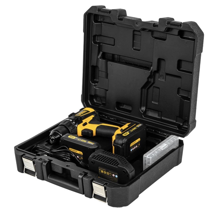  DENZEL CORDLESS DRILL/DRIVER 18V 13MM - 8826121 