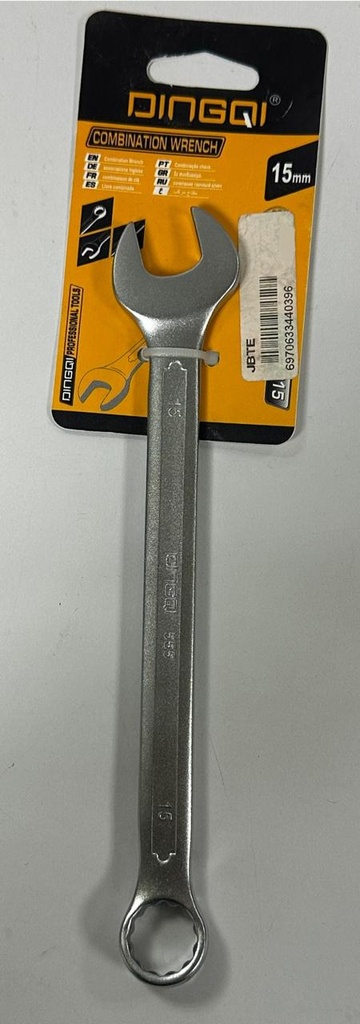  DINGQI COMBINATION SPANNER 15MM - ART:11015 