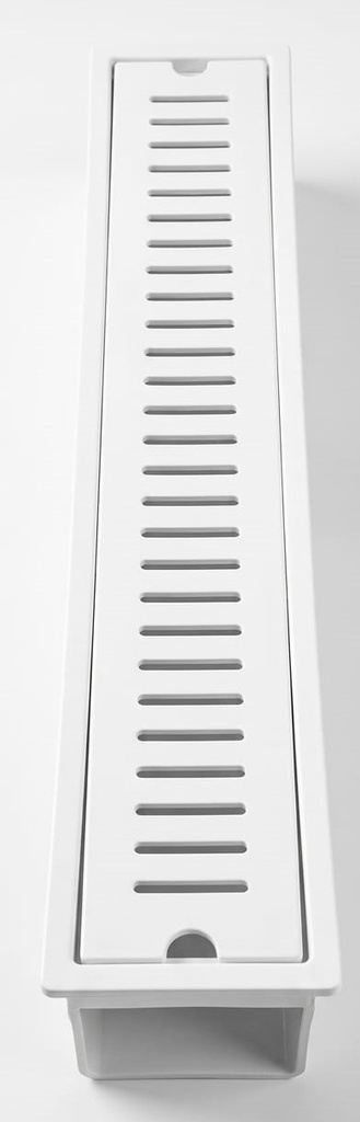  FLOOR DRAIN PALSTIC WHITE 10X50CM 