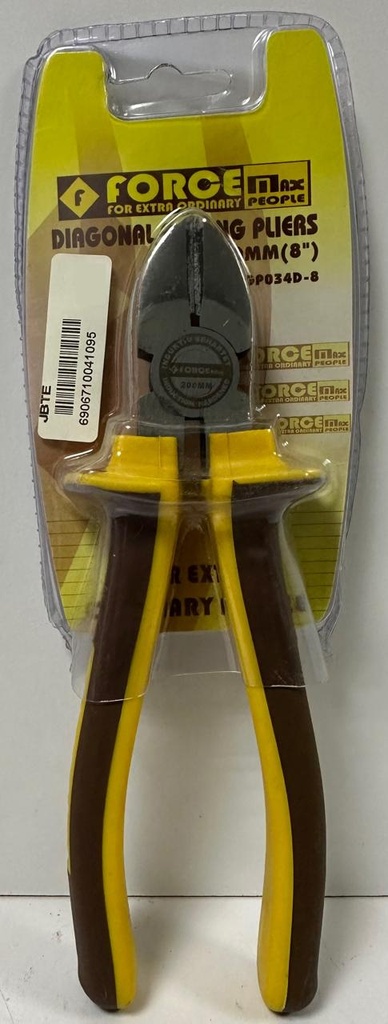  FORCE DIAGONAL CUTTING PLIER 8'' 200MM 