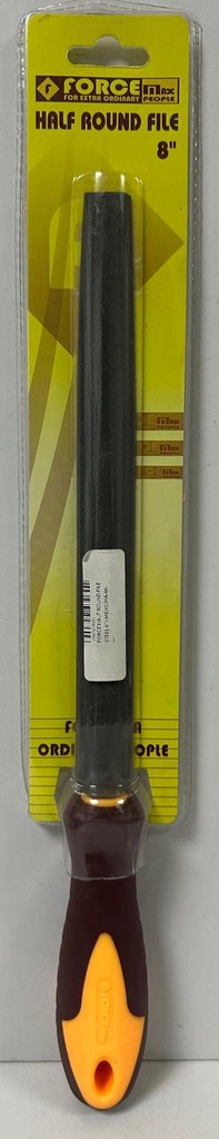  FORCE HALF ROUND FILE STEEL 8" LMGK039A-8N 