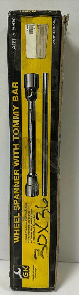  GK TOOLS WHEEL SPANNER GRAY 27X33 - INDIA 