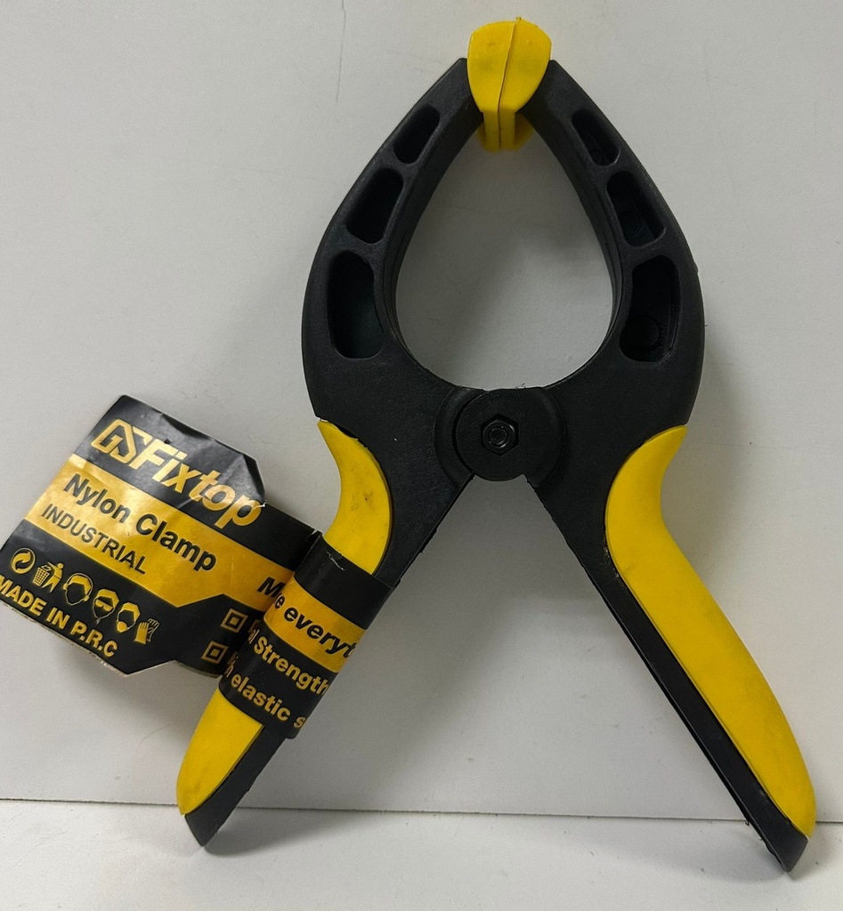  GSFIXTOP NYLON CLAMP BLACK/YELLOW (BIG) - 16703 