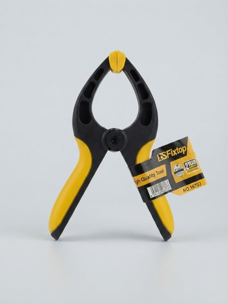  GSFIXTOP NYLON CLAMP BLACK/YELLOW (BIG) - 16703 