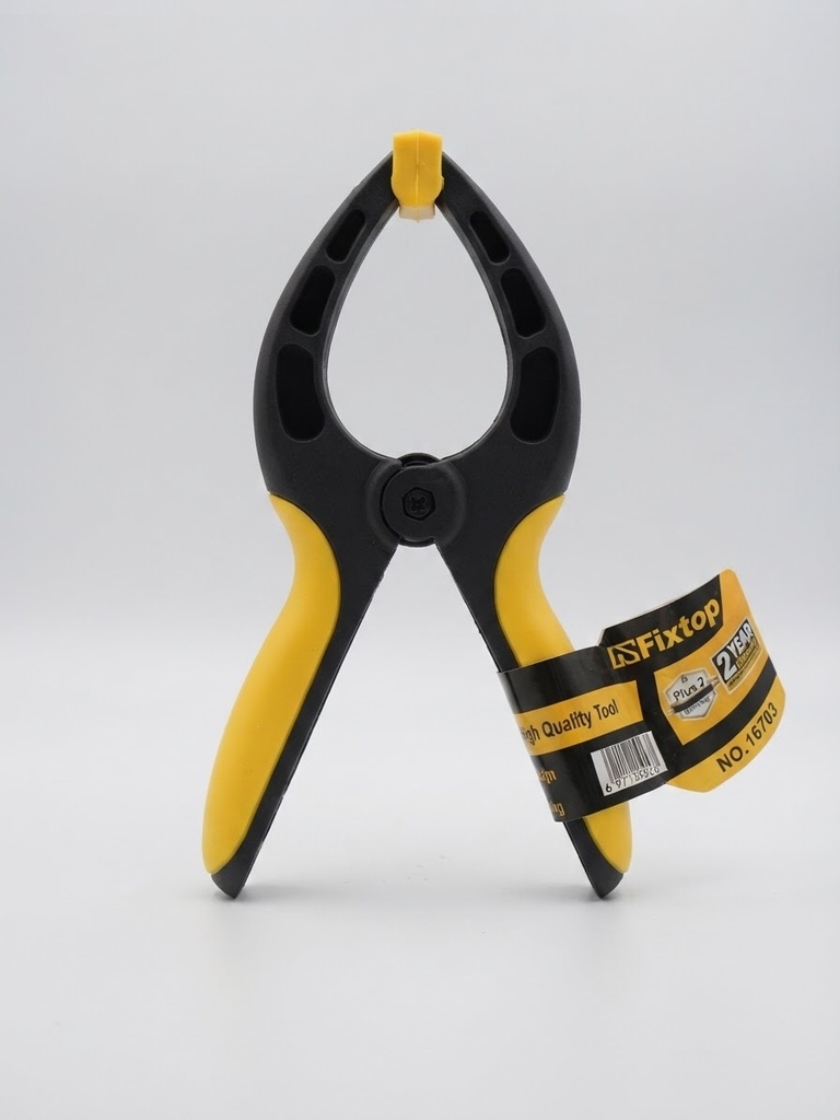  GSFIXTOP NYLON CLAMP BLACK/YELLOW (MEDIUM) - 16702 