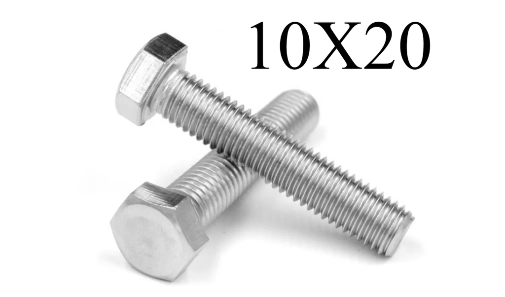  HEX BOLT GI - (10X20) 