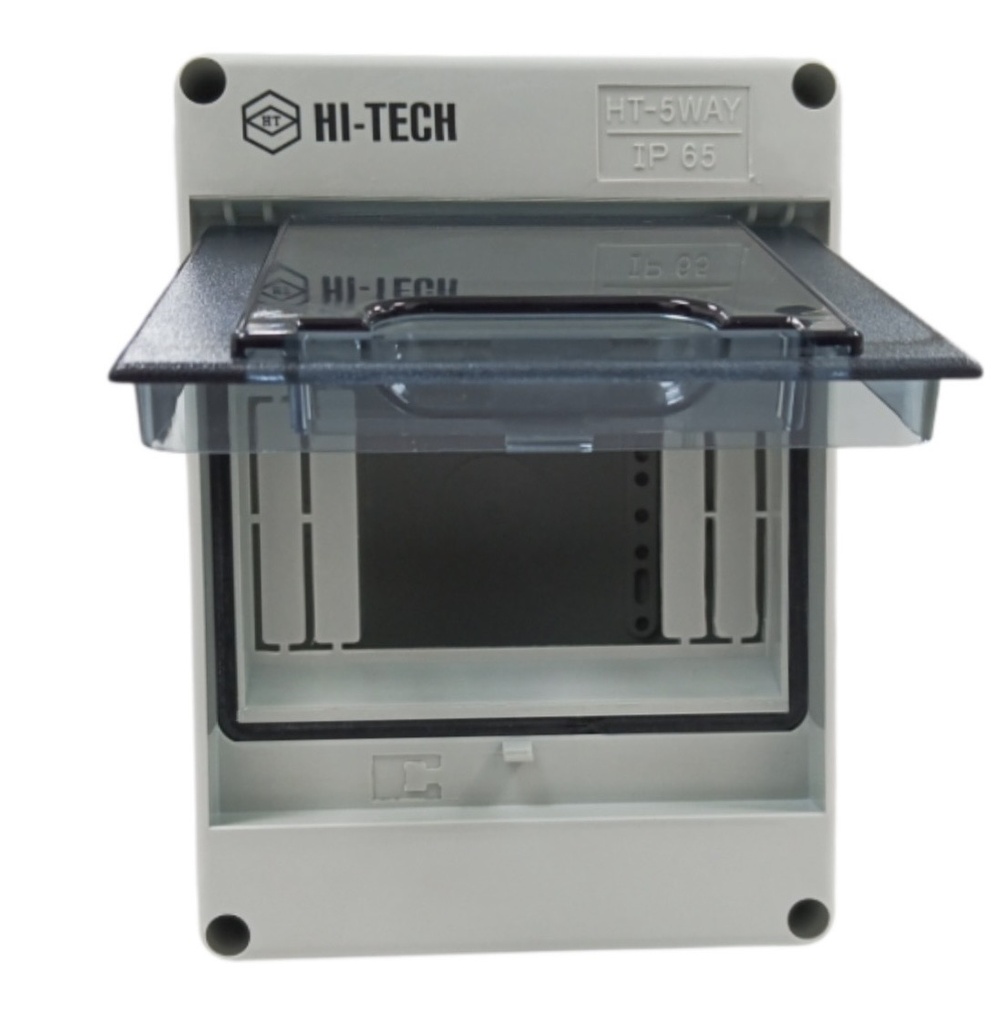  HI-TECH BREAKER BOX GRAY 3-5 POLE - HT-5WAY 