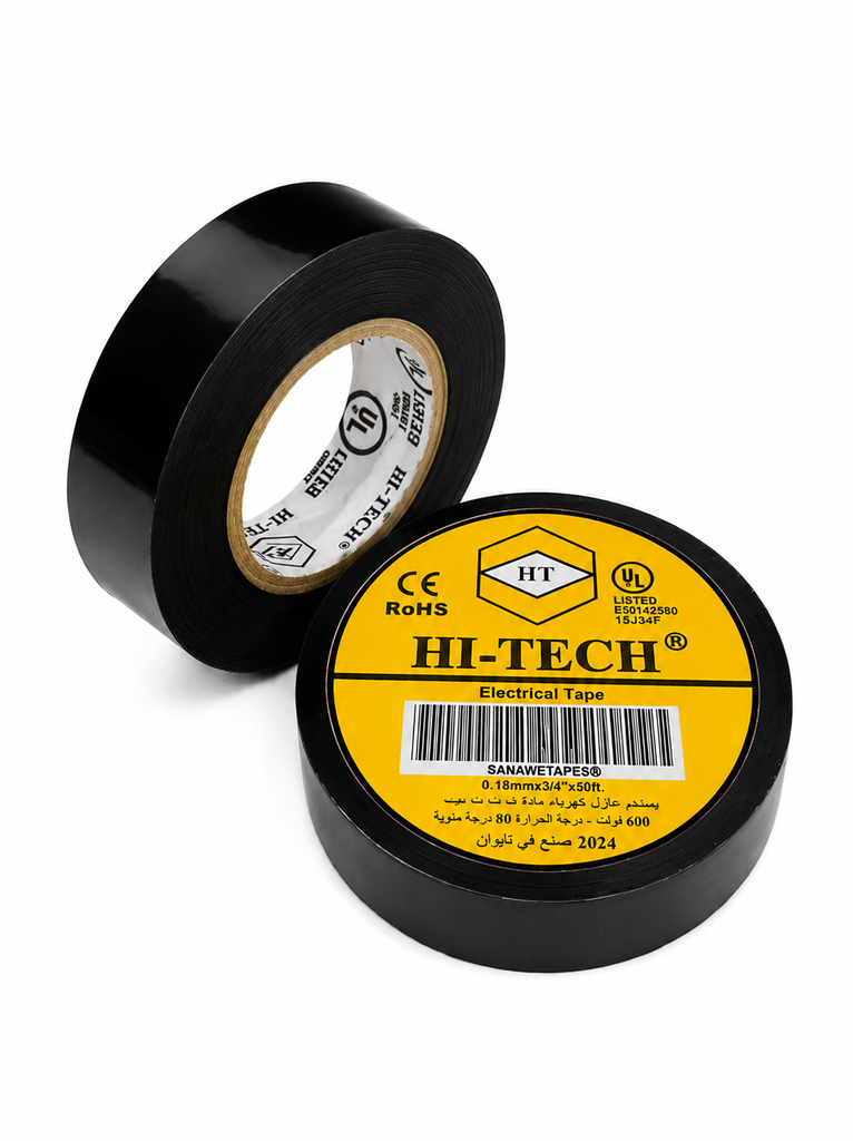  HI-TECH ELECTRIC TAPE BLACK - (TAIWAN) 