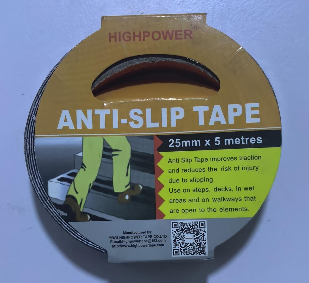  HIGHPOWER ANTI-SLIP TAPE 1" (25MMX5MTR) - HP-1225 