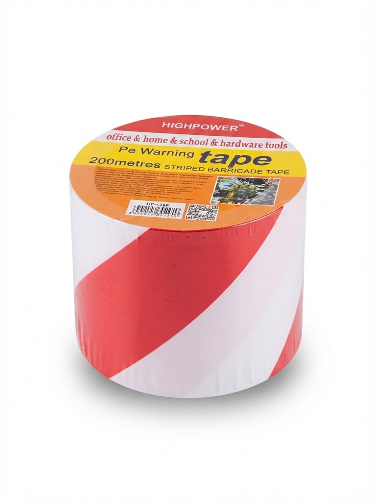  HIGHPOWER WARNING TAPE 4"X200MTR 