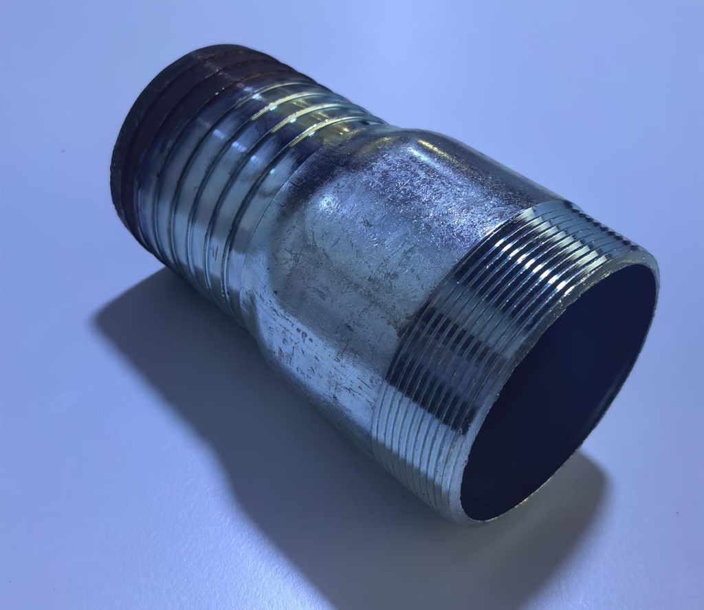  HOSE NIPPLE ONE SIDE THREADED 6" 