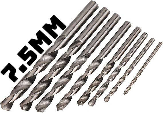  HSS JOBBER DRILL BIT 7.5MM - INDIA 