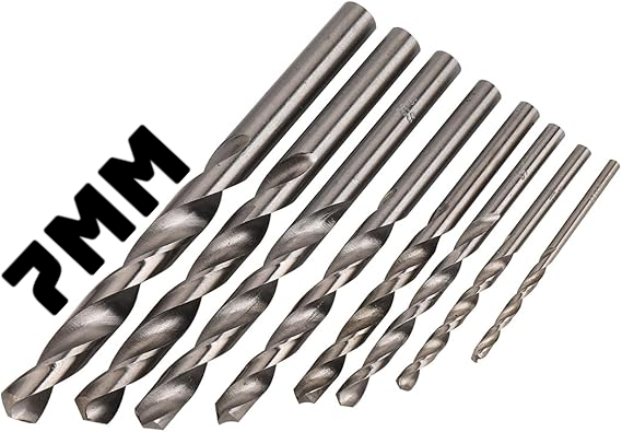  HSS JOBBER DRILL BIT 7MM - INDIA 
