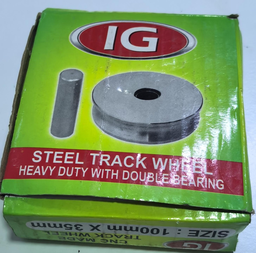  IG SLIDING DOOR WHEEL BOLT TYPE  U SHAPE 100X35MM -CHINA 