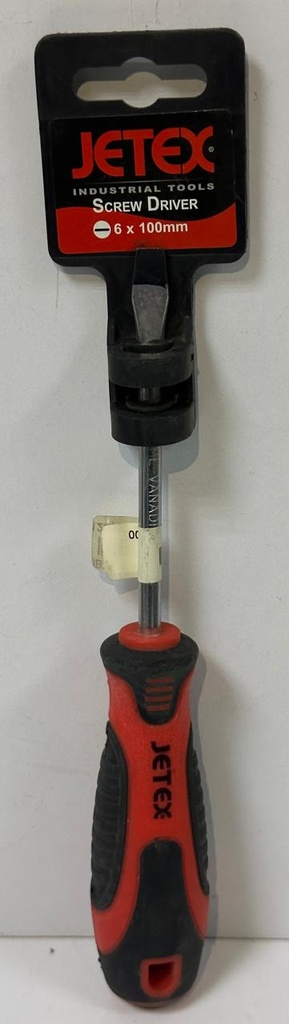  JETEX SCREW DRIVER - 6X100MM 