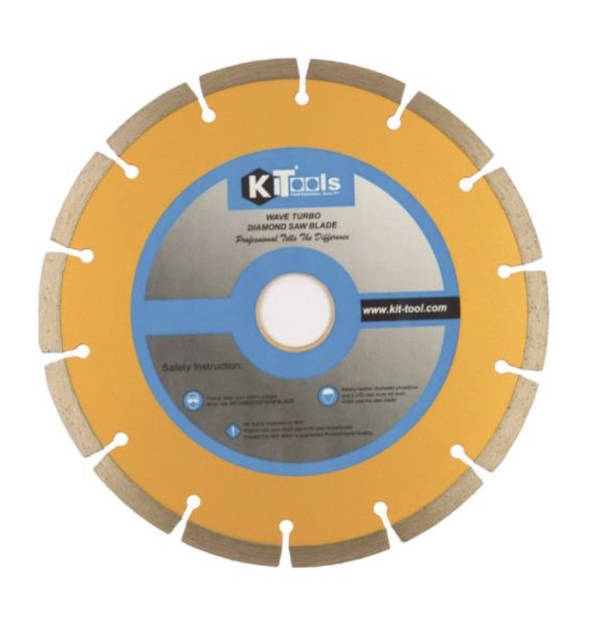  KITOOLS DIAMOND SAW BLADE 7" 180MM - TURBO/SEGMENT 