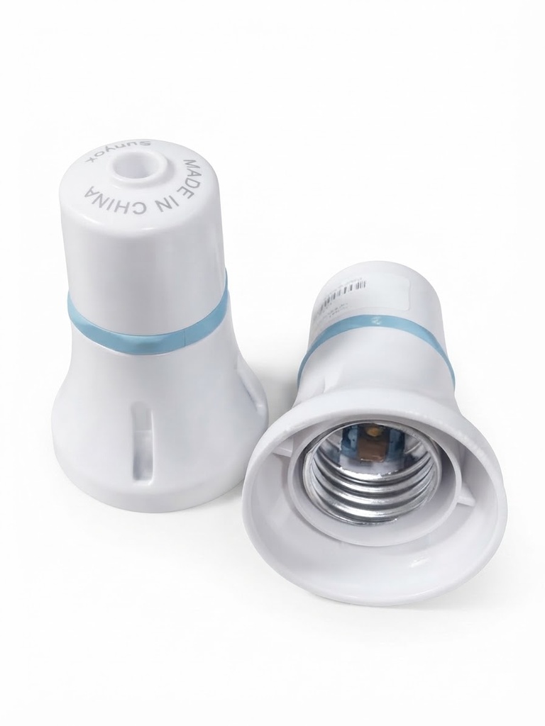  LAMP HOLDER WHITE E27 250V 4A (CET) ART.509 