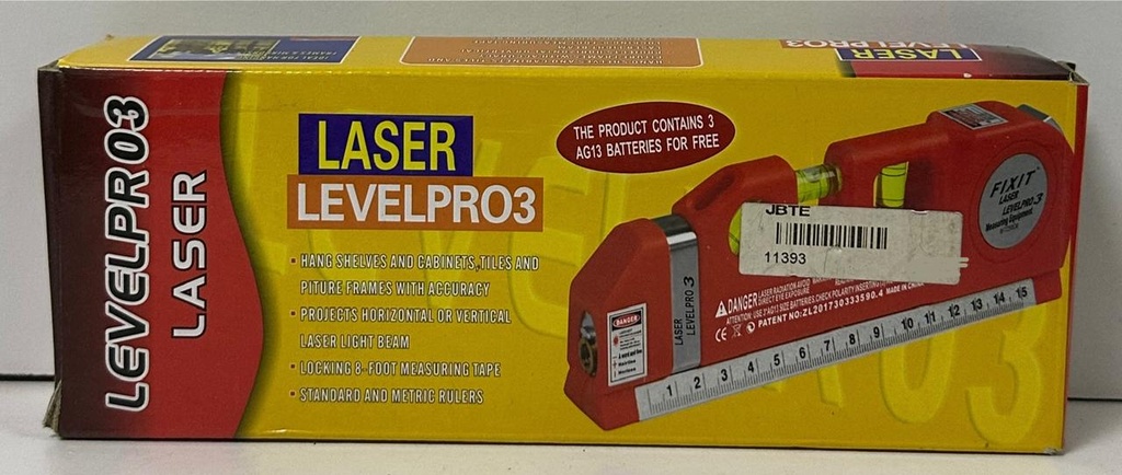  LEVELPRO3 LASER - 250CM CHINA 