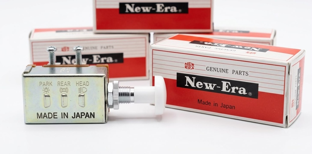  NEW-ERA AUTOMOTIVE LIGHT SWITCH PULL TYPE DOUBLE - JAPAN 