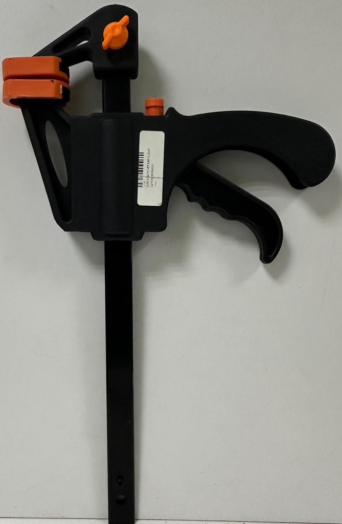 QUICK RATCHET BAR CLAMP 12"X30CM BLACK