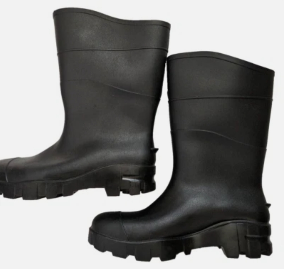  RAIN SHOES BLACK 
