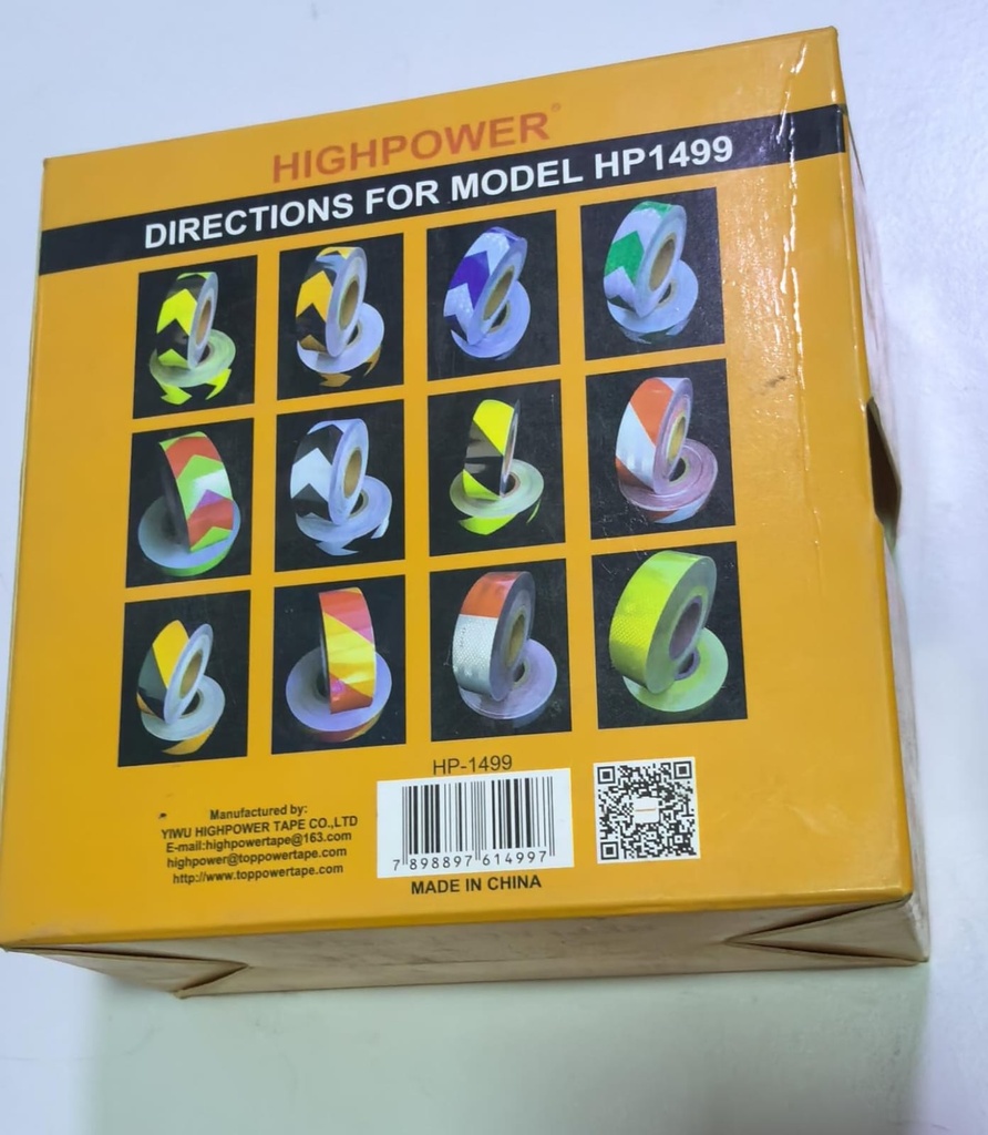  REFLECTIVE TAPE 3" (ALL COLOR) - HIGHPOWER 