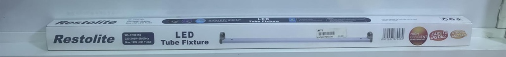  RESTOLITE LED TUBE FIXTURE 1X18W 220V - WL-TF06118 
