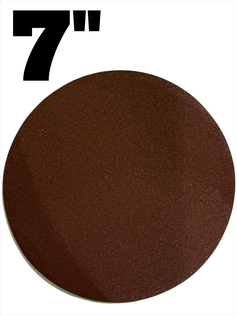  SAND PAPER ROUND GLUEING 7" - ALL SIZE 