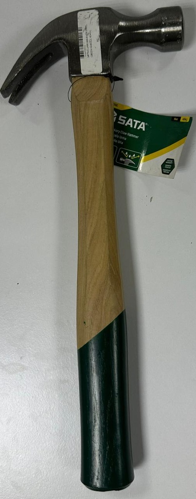  SATA CLAW HAMMER STEEL GREEN HANDLE 454G/ 1LB -ST92323SC 