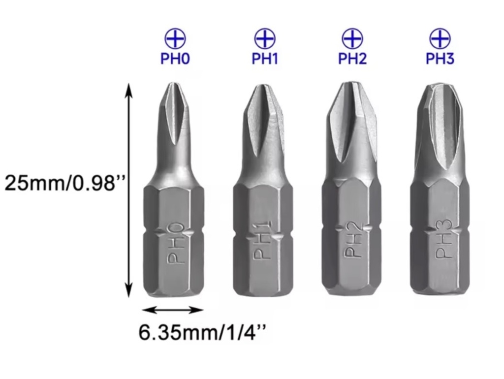  SCREW DRIVER BIT AAA PH2X25 - CORO 