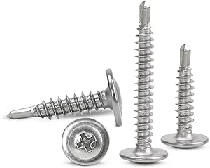  SELF DRILING SCREW PAN WASHER HEAD PHILIPS 094-8X1" 