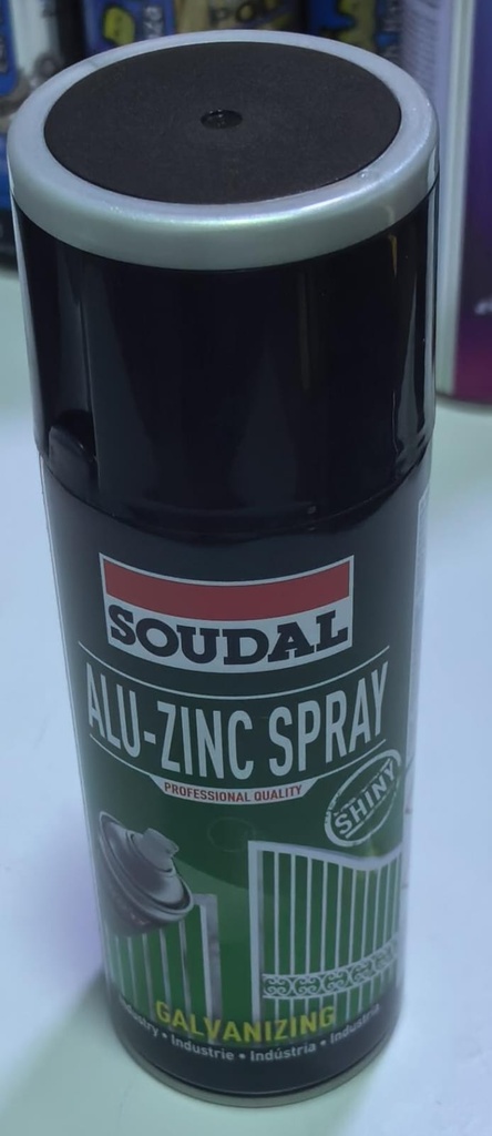  SOUDAL ALU-ZINK SPRAY GALVANIZING SHINY 400ML 