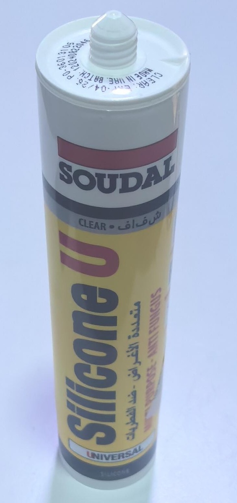  SOUDAL SILICONE CLEAR - U.A.E 
