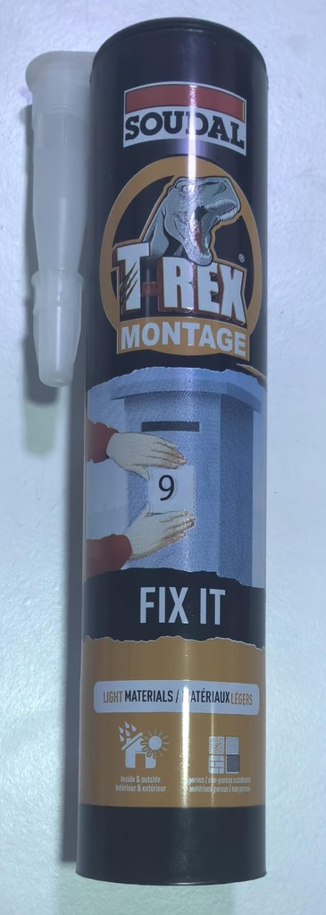  SOUDAL T-REX MONTAGE FIX IT 350G - BELGIUM 
