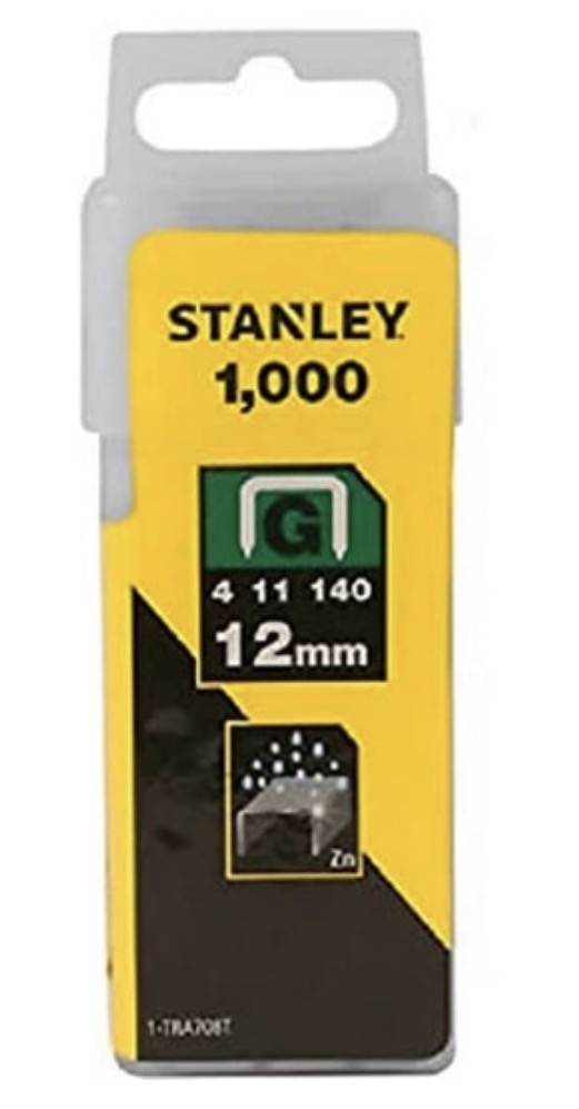  STANLEY STAPLES 12MM (G) - TRA708T 
